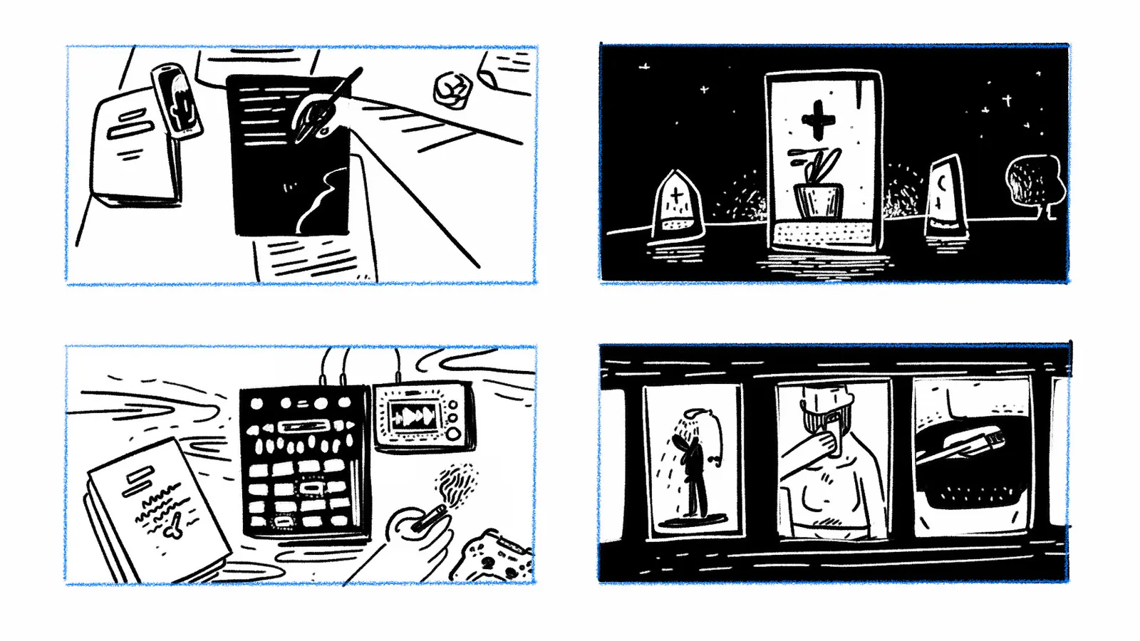 Carrousel – Storyboard research – visuel 8
