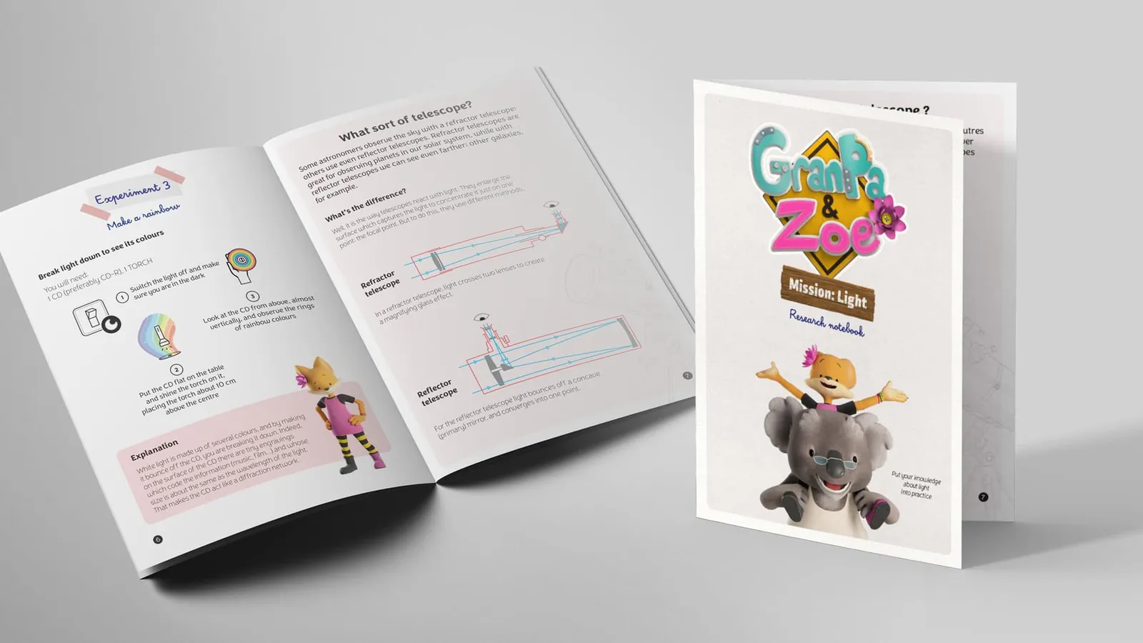 Mediastro Promotion – Livret pédagogique pour le film GranPa &amp; Zoe – visuel 1