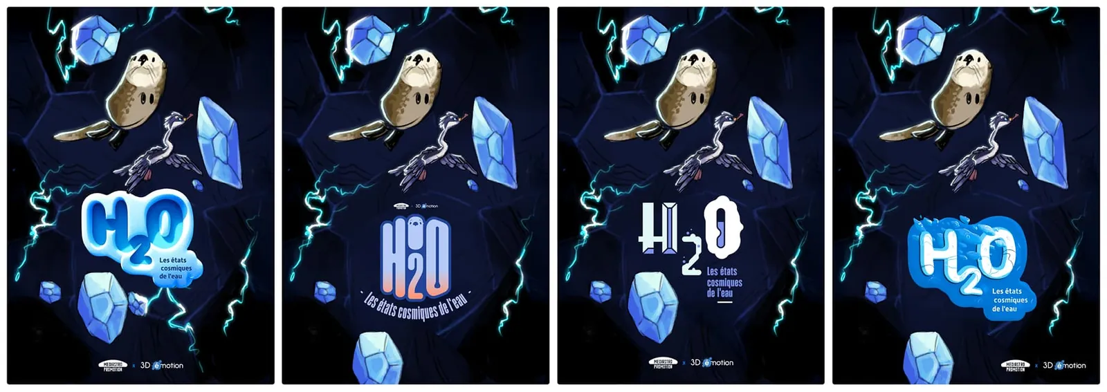 Mediastro Promotion – Recherches de logos pour le film H2O – visuel 9