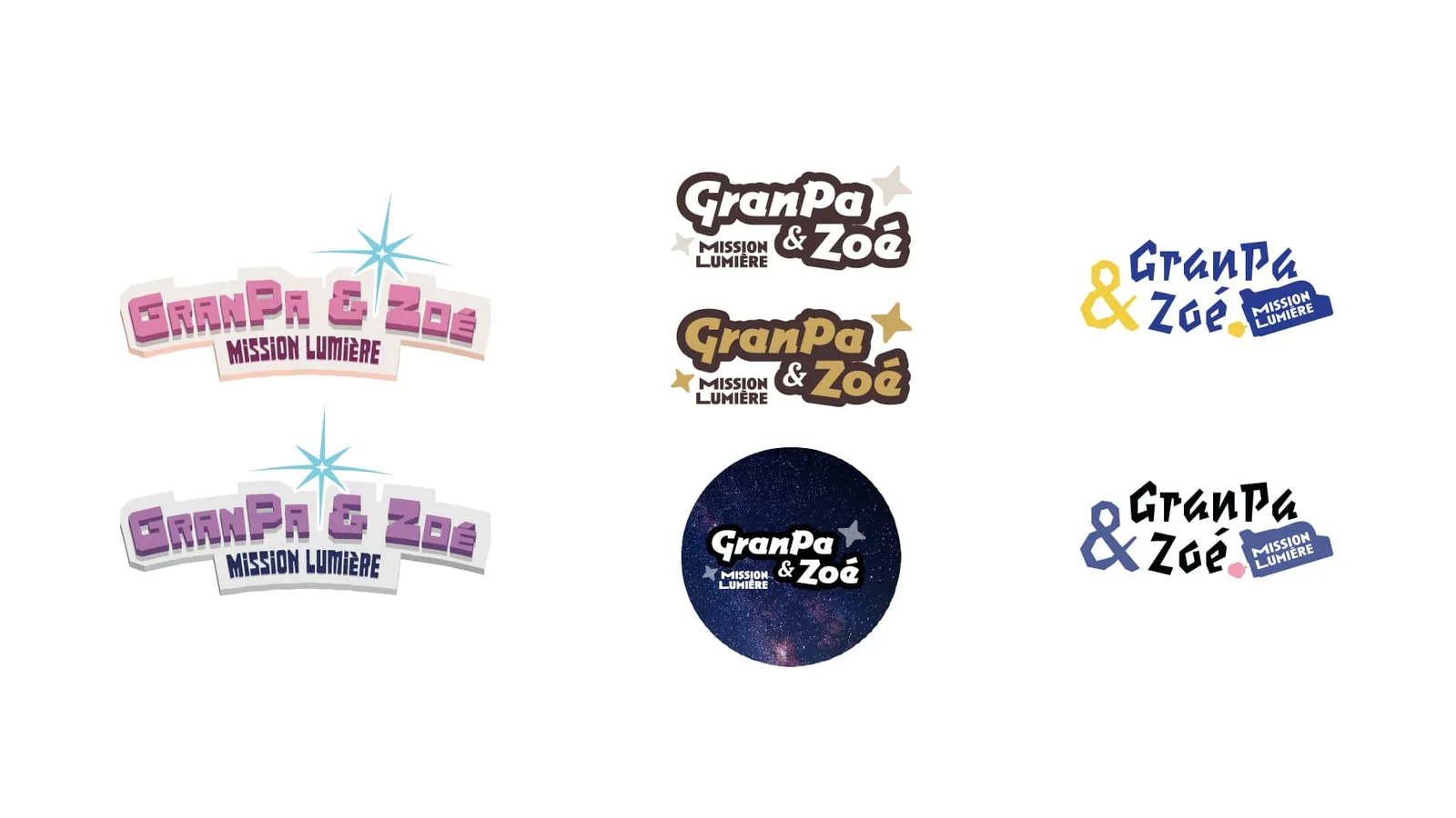 Mediastro Promotion – Recherches de logos pour le film GranPa & Zoe – visuel 5