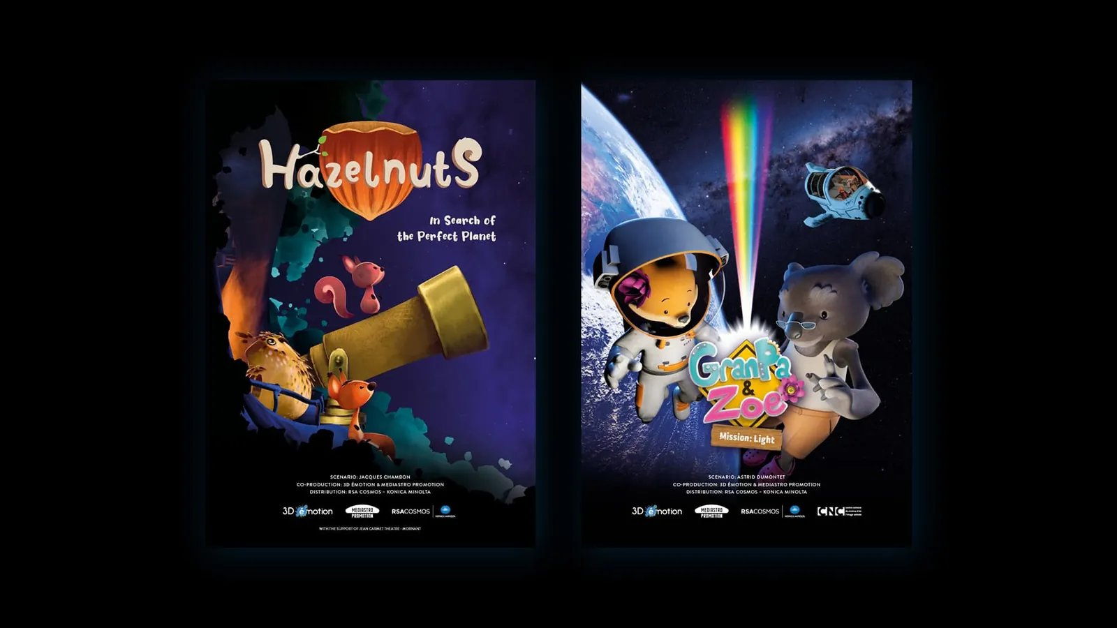 Mediastro Promotion – Recherches de logos pour le film GranPa &amp; Zoe – visuel 6