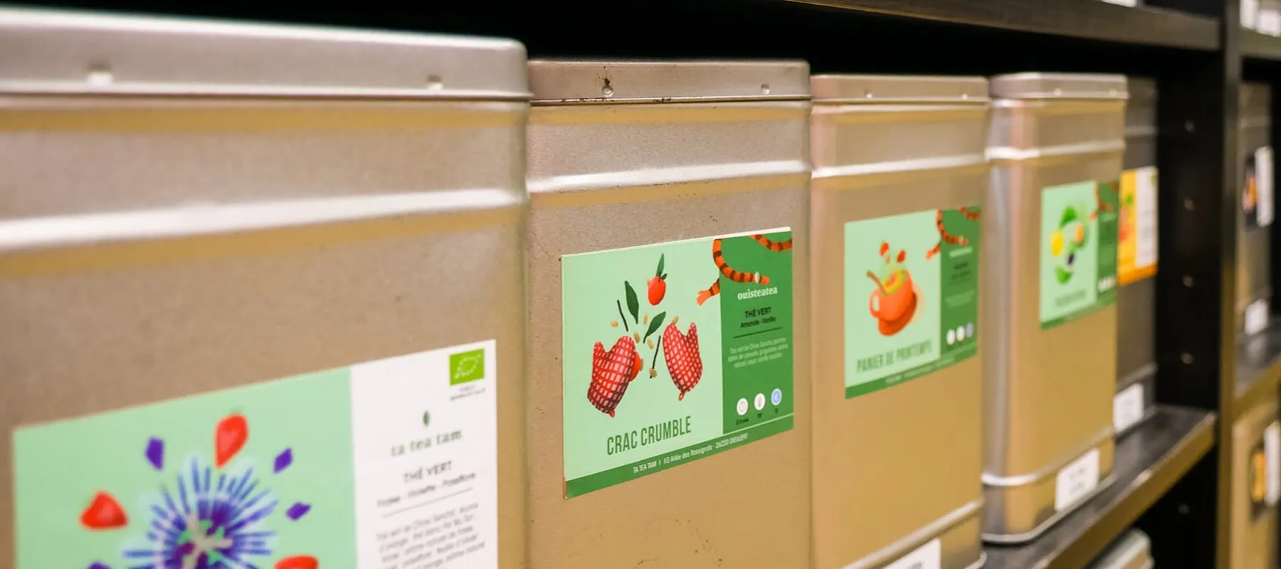 Ta Tea Tam – Direction artistique, Illustration pour Ta Tea Tam